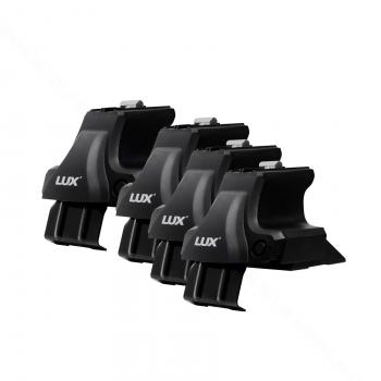 8 789 р. Универсальный багажник в сборе D-LUX 1   (с поперечинами аэро-классик LUX (длина 110 см))  с доставкой в г. Воронеж. Увеличить фотографию 4