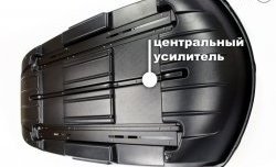 22 749 р. Багажный бокс Broomer Venture (420 л/189x89x40 см) на крышу   (Покрытие: шагрень, Цвет: чёрный)  с доставкой в г. Воронеж. Увеличить фотографию 22