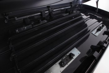 15 399 р. Бокс на крышу INMAX Space (460 л/1860x860x365 мм)   (Цвет: чёрный (глянец))  с доставкой в г. Воронеж. Увеличить фотографию 4