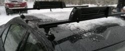 2 349 р. Крепление для 3 комплектов лыж или 2 сноубордов Amos Ski Lock 3 BMW X1 F48 дорестайлинг (2015-2019) (Цвет: серебристый)  с доставкой в г. Воронеж. Увеличить фотографию 3