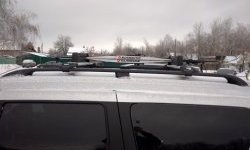 2 349 р. Крепление для 3 комплектов лыж или 2 сноубордов Amos Ski Lock 3 BMW X1 F48 дорестайлинг (2015-2019) (Цвет: серебристый)  с доставкой в г. Воронеж. Увеличить фотографию 4