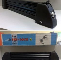 2 349 р. Крепление для 3 комплектов лыж или 2 сноубордов Amos Ski Lock 3 BMW X1 F48 дорестайлинг (2015-2019) (Цвет: серебристый)  с доставкой в г. Воронеж. Увеличить фотографию 9
