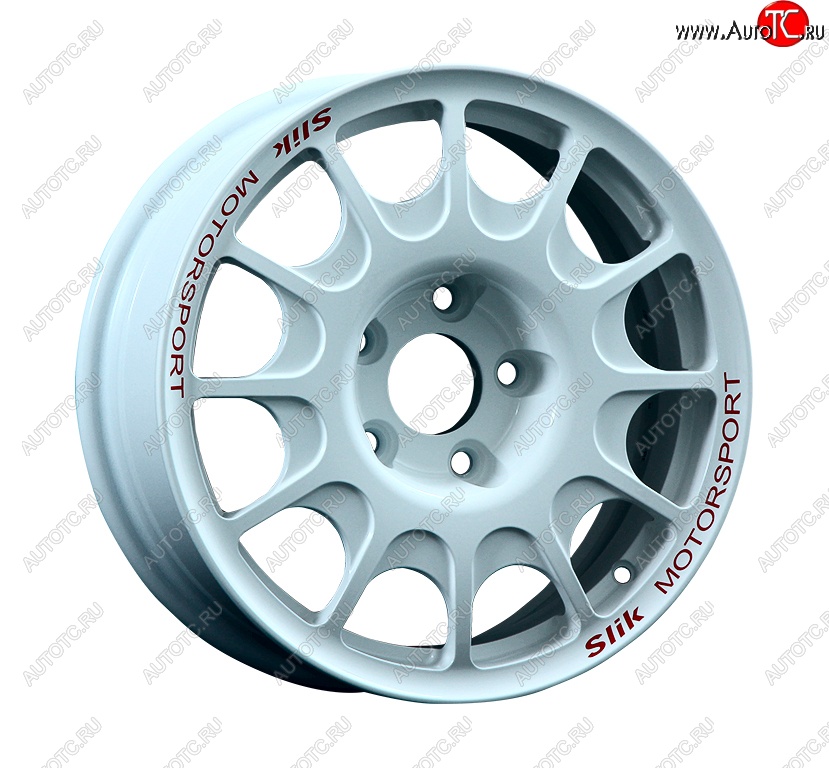 23 799 р. Кованый диск Slik Classic Sport L-1844S 5.5x15   (Белый (W))  с доставкой в г. Воронеж
