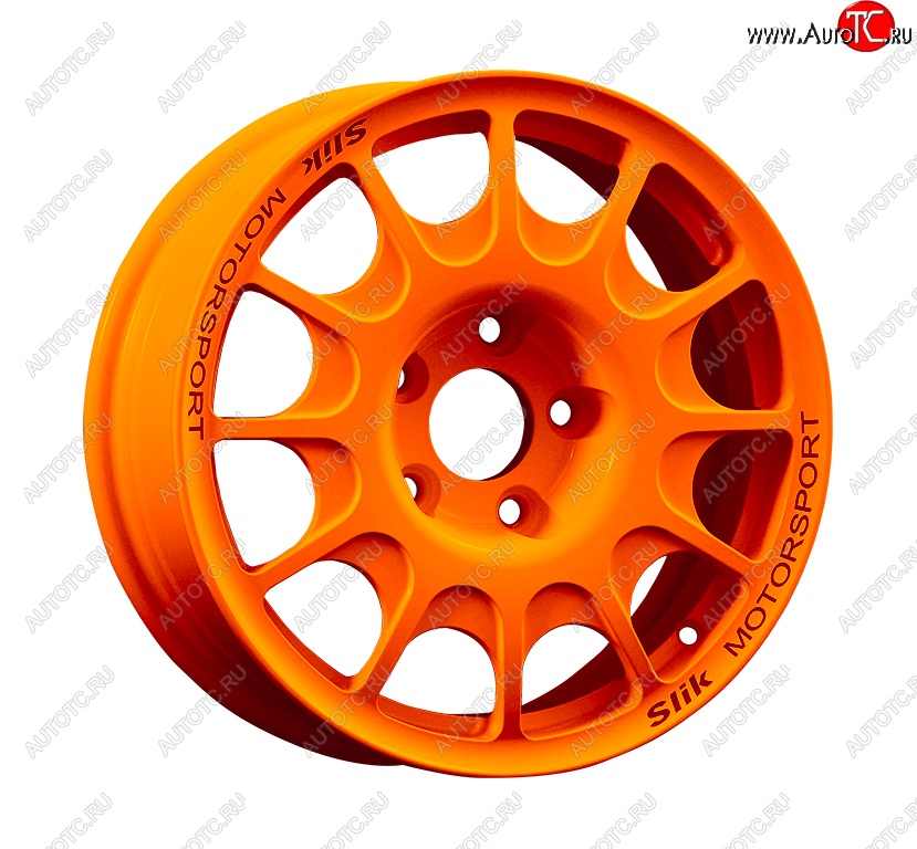 23 799 р. Кованый диск Slik Classic Sport L-1844S 5.5x15   (Ярко оранжевый (ORANGE))  с доставкой в г. Воронеж