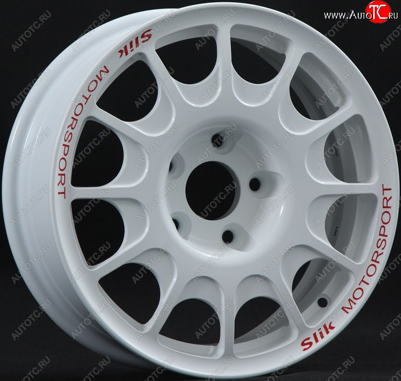 23 799 р. Кованый диск Slik Classic Sport L-1844S 6.5x15   (Белый (W))  с доставкой в г. Воронеж