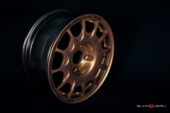 23 799 р. Кованый диск Slik Classic Sport L-1844S 6.5x15   (Бронза (BRZ))  с доставкой в г. Воронеж. Увеличить фотографию 2