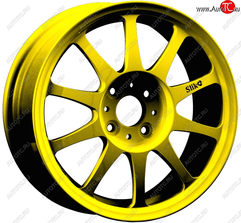 14 899 р. Кованый диск Slik Classic Sport L-5411S 6.0x15   (Candy ярко-желтый (Candy YELLOW))  с доставкой в г. Воронеж