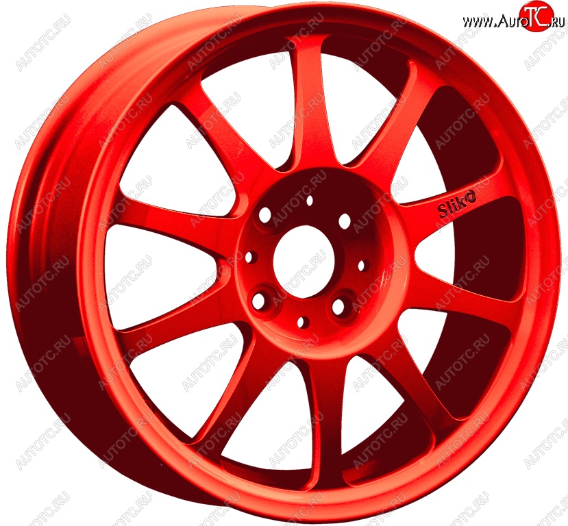 14 899 р. Кованый диск Slik Classic Sport L-5411S 6.0x15   (RAL 3026 ярко алый (3026))  с доставкой в г. Воронеж