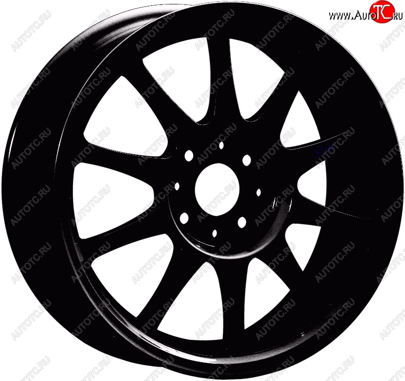 14 899 р. Кованый диск Slik Classic Sport L-5411S 6.0x15   (Черный глянцевый (BK))  с доставкой в г. Воронеж