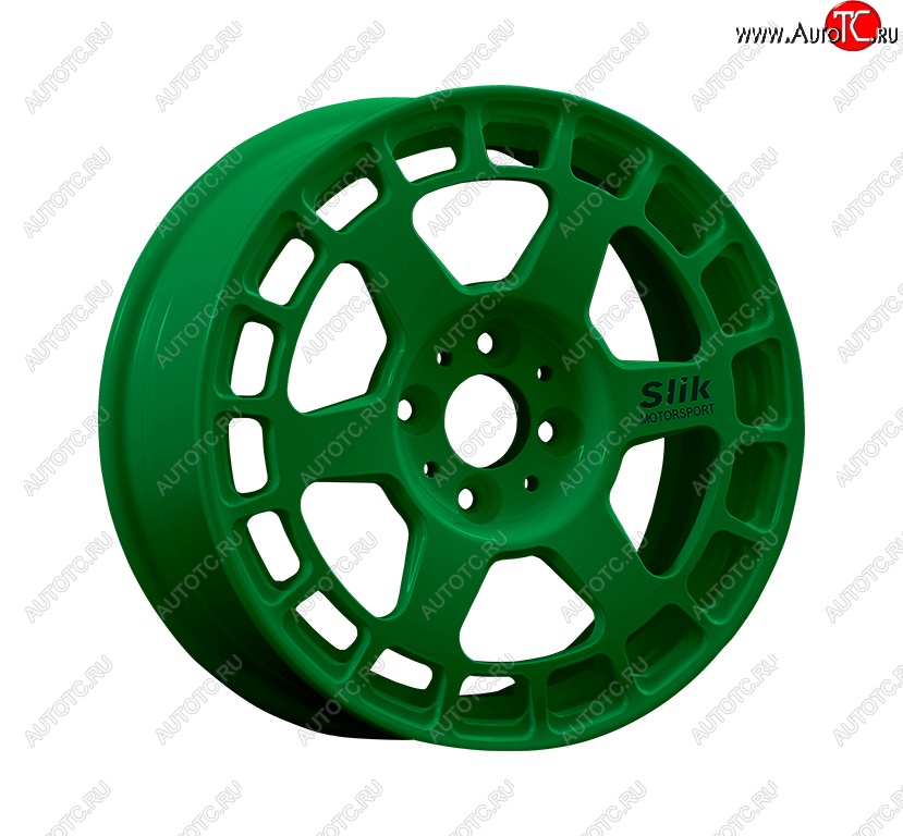 7 540 р. Кованый диск Slik Classic Sport L-151S 6.5x15   (Candy изумрудно-зеленый (Candy Green))  с доставкой в г. Воронеж