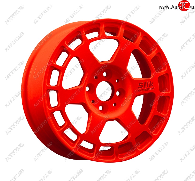 7 540 р. Кованый диск Slik Classic Sport L-151S 6.5x15   (RAL 3026 ярко алый (3026))  с доставкой в г. Воронеж