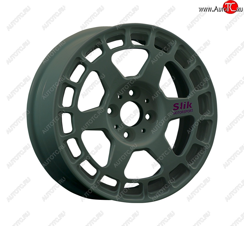 7 540 р. Кованый диск Slik Classic Sport L-151S 6.5x15   (Матовый серый титан (TITAN))  с доставкой в г. Воронеж