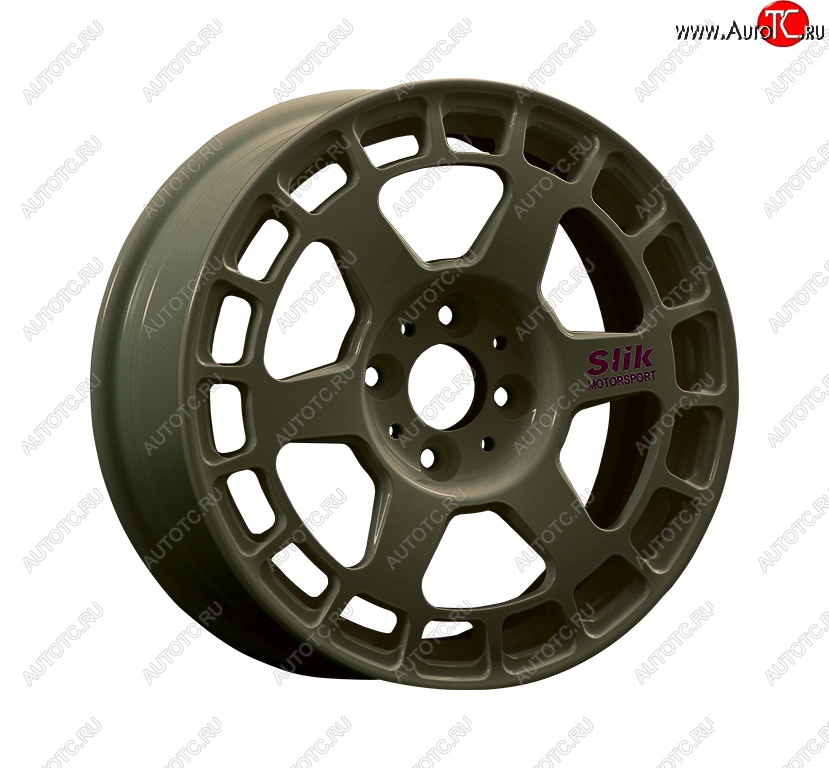 7 540 р. Кованый диск Slik Classic Sport L-151S 6.5x15   (Темный хром (DC))  с доставкой в г. Воронеж