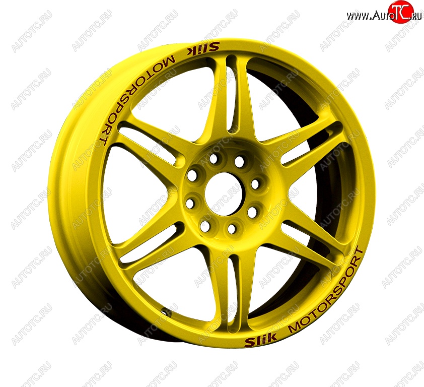 15 499 р. Кованый диск Slik Classic Sport L-152S 5.5x15   (Candy ярко-желтый (Candy YELLOW))  с доставкой в г. Воронеж