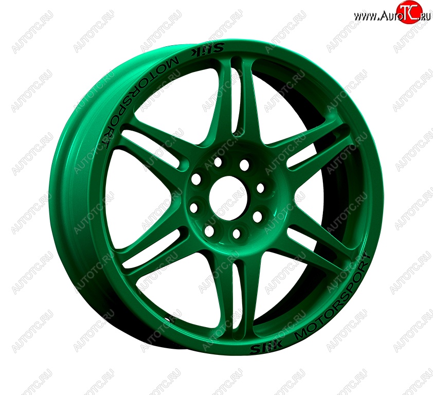 15 499 р. Кованый диск Slik Classic Sport L-152S 5.5x15   (Candy изумрудно-зеленый (Candy Green))  с доставкой в г. Воронеж