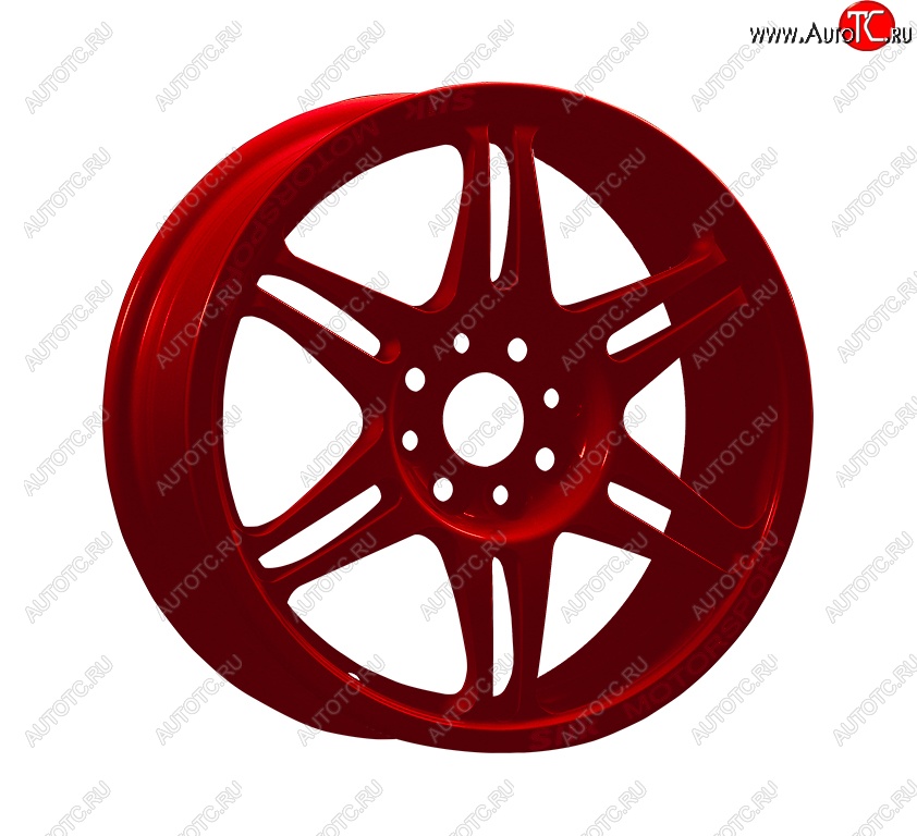 7 540 р. Кованый диск Slik Classic Sport L-152S 6.5x15   (Candy алый)  с доставкой в г. Воронеж