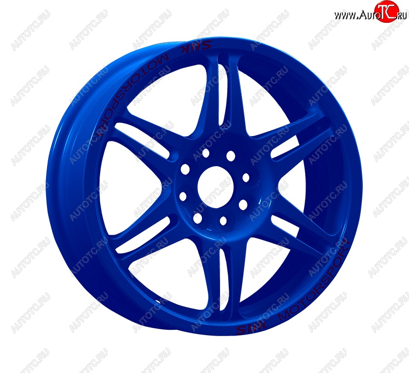 7 540 р. Кованый диск Slik Classic Sport L-152S 6.5x15   (Candy синий (Candy BLUE))  с доставкой в г. Воронеж
