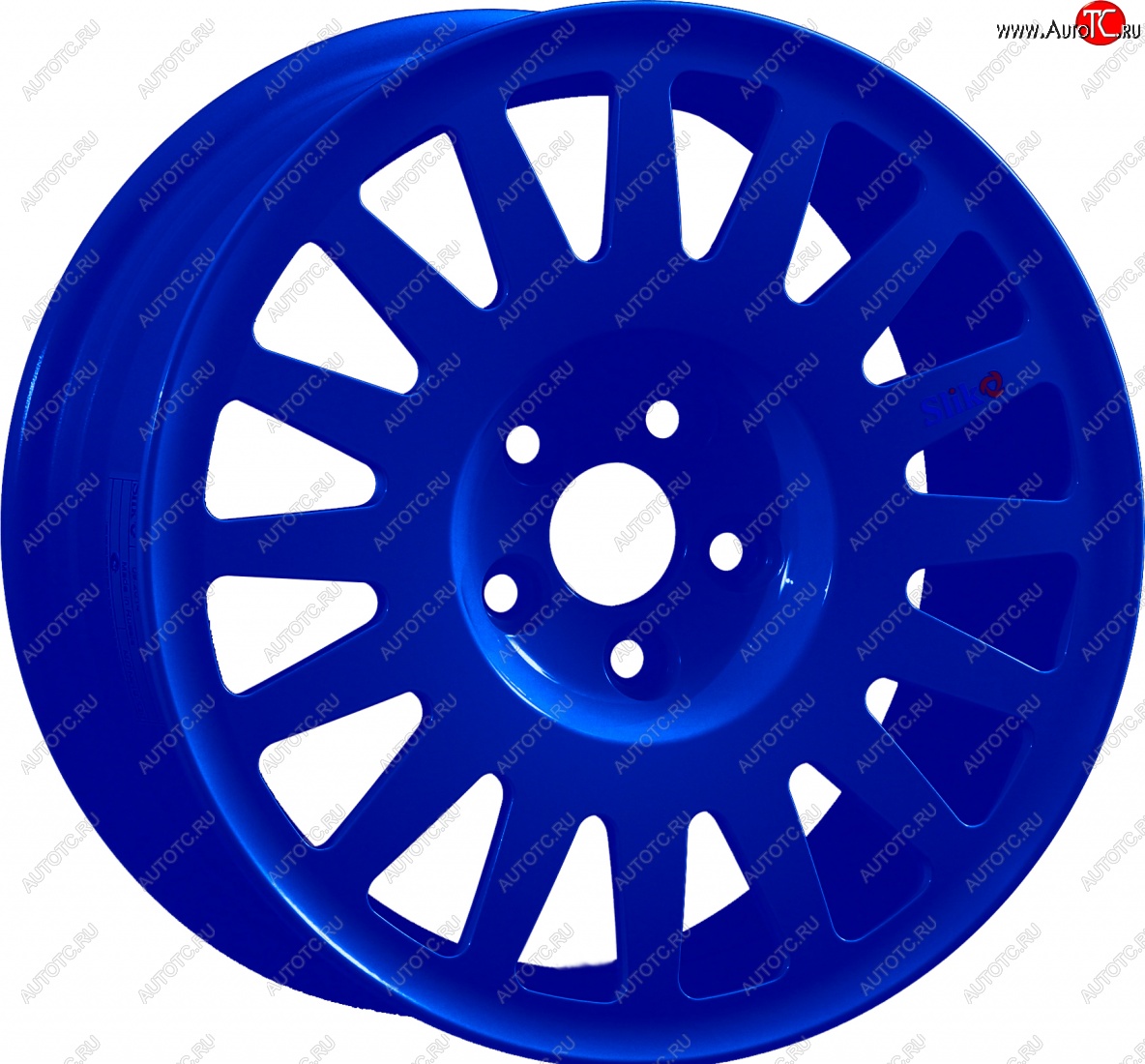 7 460 р. Кованый диск Slik Classic Sport L-1823S 5.5x15   (Candy синий (Candy BLUE))  с доставкой в г. Воронеж
