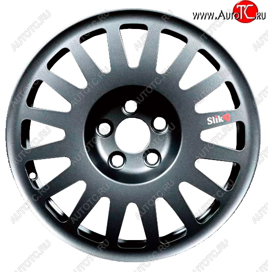 7 460 р. Кованый диск Slik Classic Sport L-1823S 5.5x15   (Темный хром (DC))  с доставкой в г. Воронеж