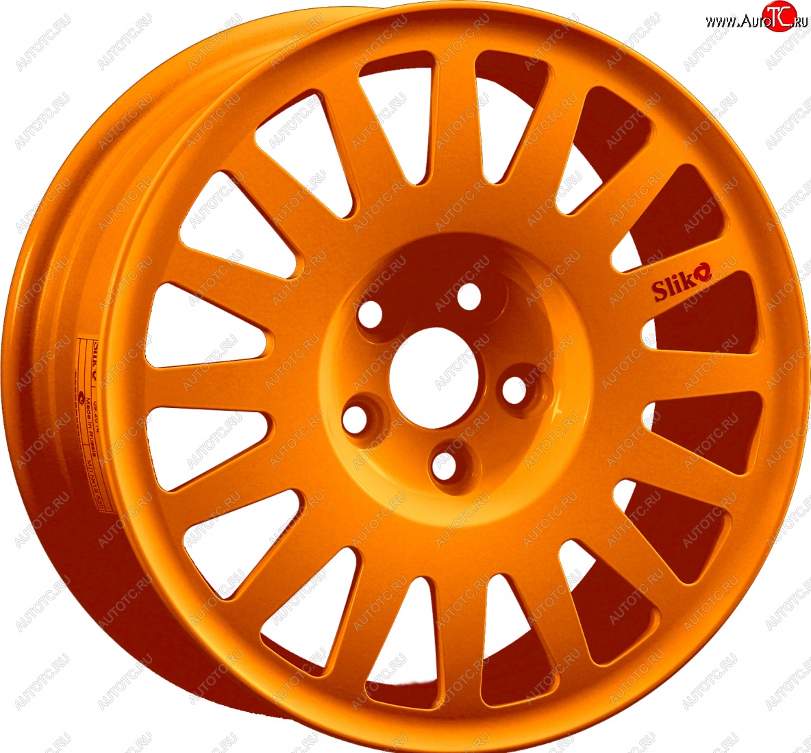 7 460 р. Кованый диск Slik Classic Sport L-1823S 5.5x15   (Candy медно-оранжевый матовый)  с доставкой в г. Воронеж