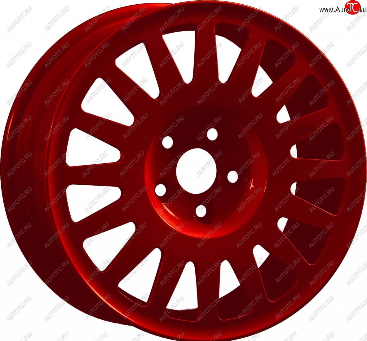 15 599 р. Кованый диск Slik Classic Sport L-1823S 6.5x15   (Candy алый)  с доставкой в г. Воронеж