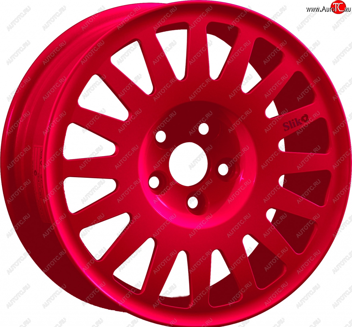 15 599 р. Кованый диск Slik Classic Sport L-1823S 6.5x15   (Candy рубиновый (Candy RUBIN))  с доставкой в г. Воронеж