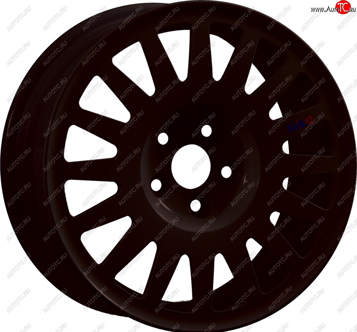 15 599 р. Кованый диск Slik Classic Sport L-1823S 6.5x15   (Черный матовый (MB))  с доставкой в г. Воронеж