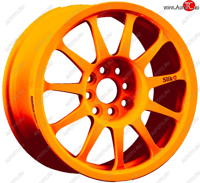 24 899 р. Кованый диск Slik Classic Sport L-1837S 7.0x15   (Ярко оранжевый (ORANGE))  с доставкой в г. Воронеж