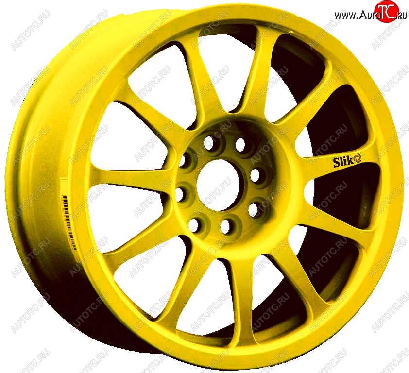 24 899 р. Кованый диск Slik Classic Sport L-1837S 7.0x15   (Candy ярко-желтый (Candy YELLOW))  с доставкой в г. Воронеж