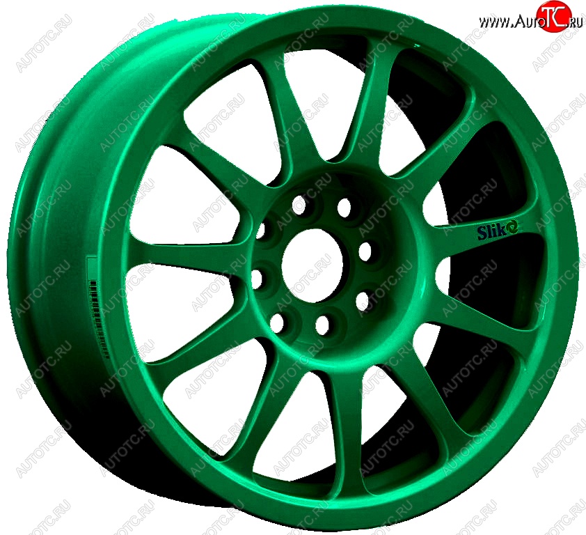 24 899 р. Кованый диск Slik Classic Sport L-1837S 7.0x15   (Candy изумрудно-зеленый (Candy Green))  с доставкой в г. Воронеж