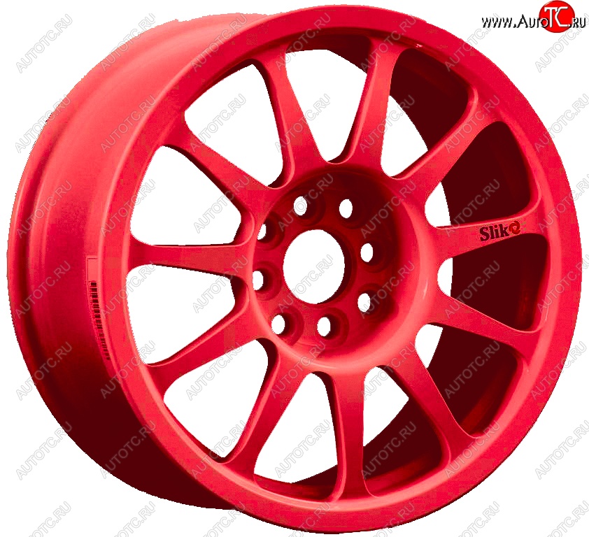 24 899 р. Кованый диск Slik Classic Sport L-1837S 7.0x15   (RAL 3026 ярко алый (3026))  с доставкой в г. Воронеж