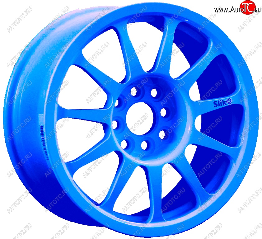 24 899 р. Кованый диск Slik Classic Sport L-1837S 7.0x15   (Синий (BLUE))  с доставкой в г. Воронеж