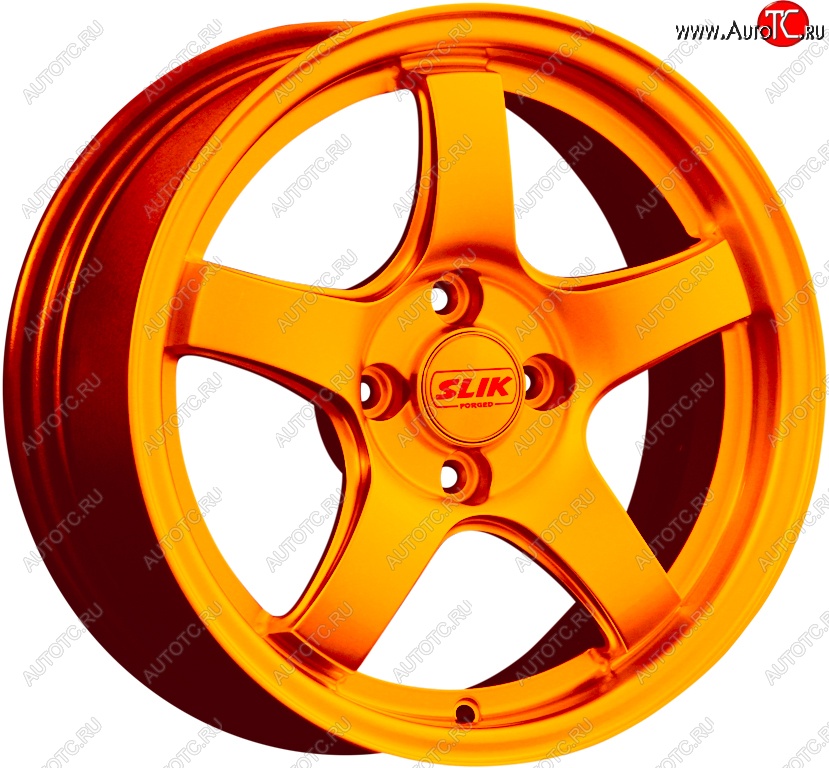 11 899 р. Кованый диск Slik Classic L-1843 6.5x15 Nissan NV200 Euro (2009-2025) 4x114.3xDIA66.1xET45.0 (Ярко оранжевый (ORANGE))