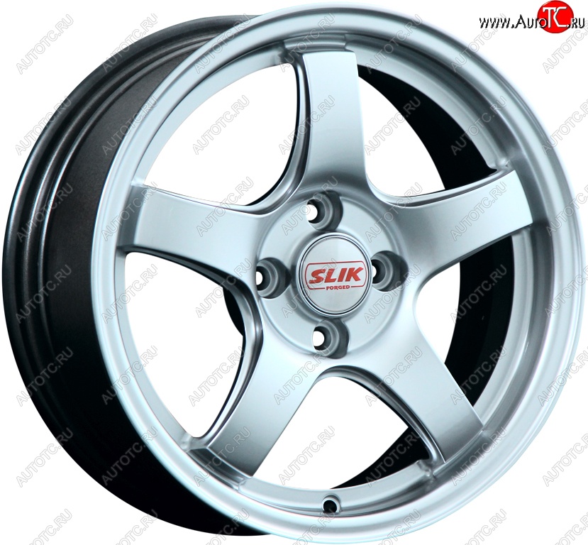 11 899 р. Кованый диск Slik Classic L-1843 6.5x15   (Серебристый светлый (S16))  с доставкой в г. Воронеж