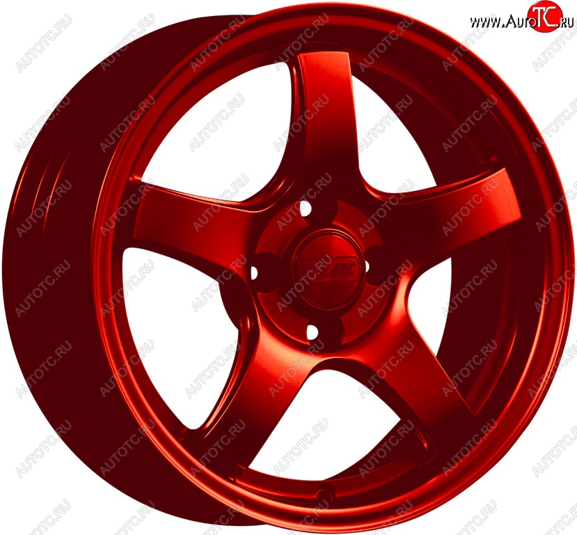 11 899 р. Кованый диск Slik Classic L-1843 6.5x15   (Candy красный (Candy RED))  с доставкой в г. Воронеж
