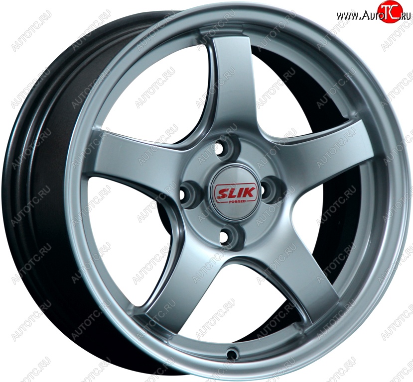11 899 р. Кованый диск Slik Classic L-1843 6.5x15   (Графит матовый (GRF2))  с доставкой в г. Воронеж