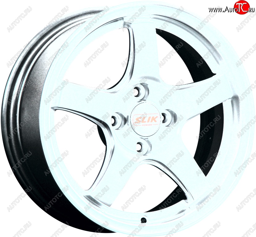 11 899 р. Кованый диск Slik Classic L-1843 6.5x15   (Белый (W))  с доставкой в г. Воронеж