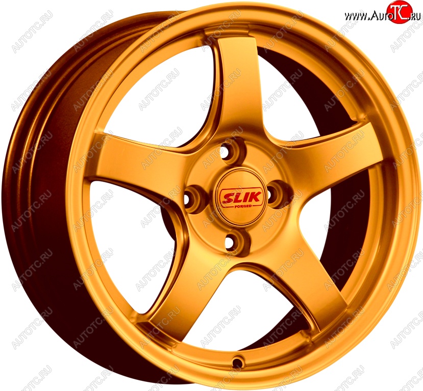 11 899 р. Кованый диск Slik Classic L-1843 6.5x15   (Candy медно-оранжевый глянцевый)  с доставкой в г. Воронеж