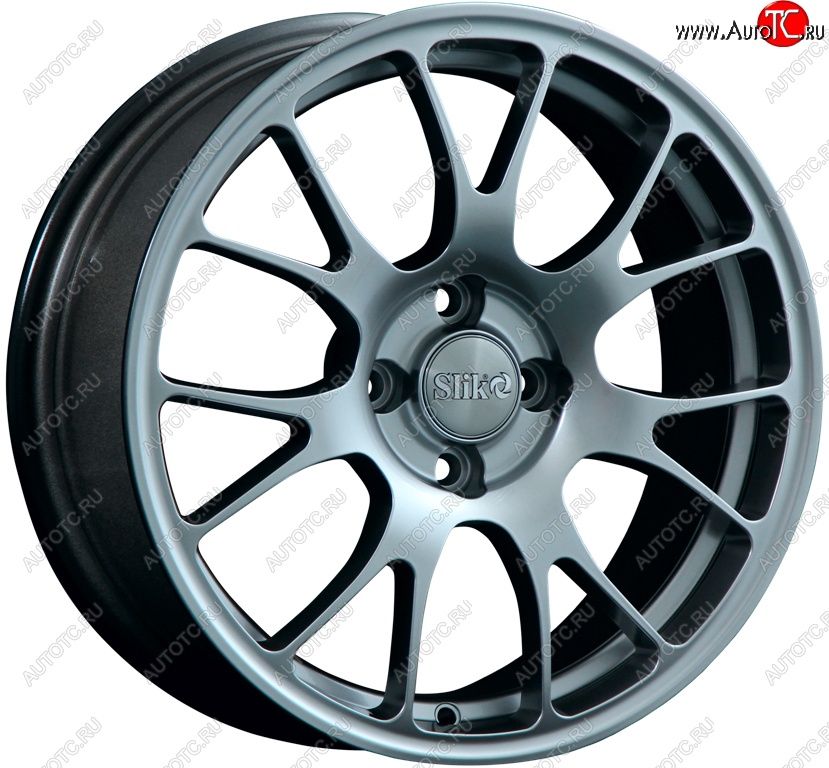 18 999 р. Кованый диск Slik Classic L-215 6.5x16   (Графит глянцевый (GM))  с доставкой в г. Воронеж