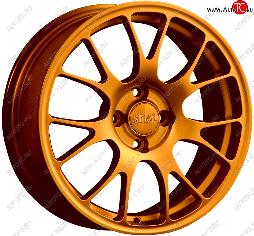 18 999 р. Кованый диск Slik Classic L-215 6.5x16   (Candy медно-оранжевый глянцевый)  с доставкой в г. Воронеж