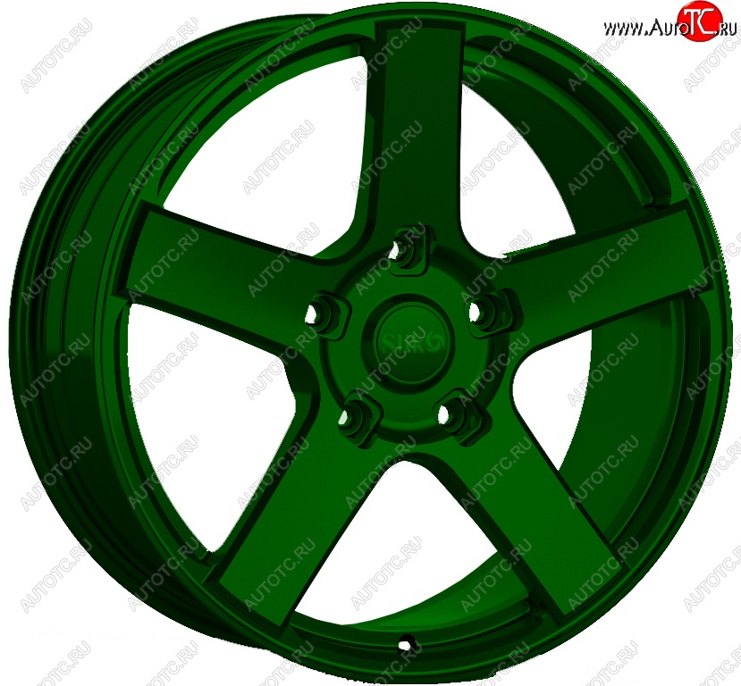 60 999 р. Кованый диск Slik PREMIUM L-607 10.0x20   (Зеленый (GREEEN))  с доставкой в г. Воронеж