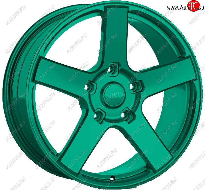 60 999 р. Кованый диск Slik PREMIUM L-607 9.0x20   (Candy изумрудно-зеленый (Candy Green))  с доставкой в г. Воронеж