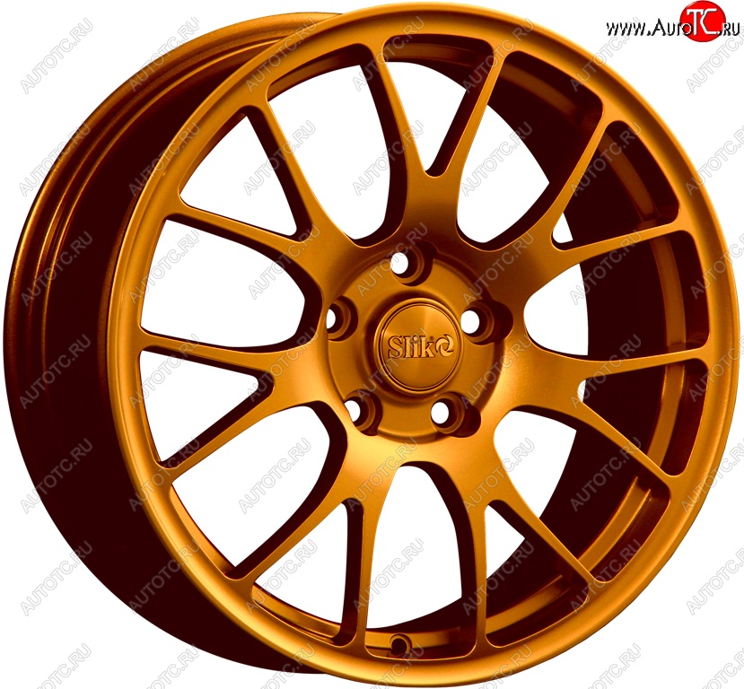 25 599 р. Кованый диск Slik Classic L-736 7.5x17   (Candy медно-оранжевый глянцевый)  с доставкой в г. Воронеж