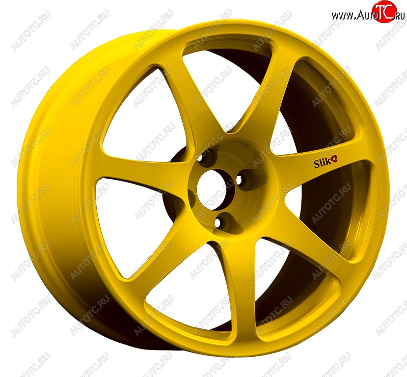 36 799 р. Кованый диск Slik Classic Sport L-751S 9.0x17   (Candy ярко-желтый (Candy YELLOW))  с доставкой в г. Воронеж