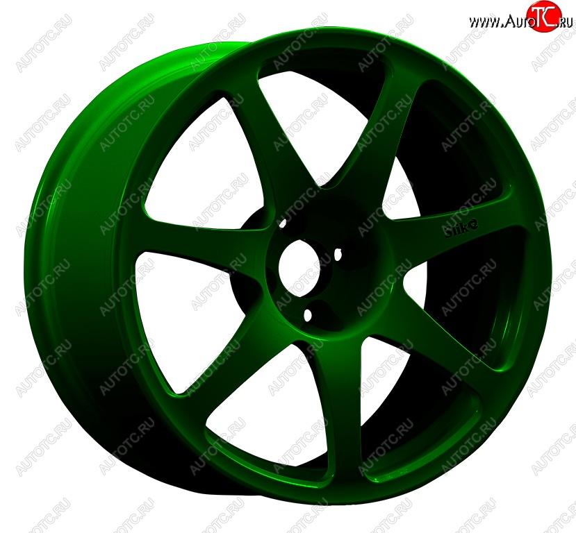 36 799 р. Кованый диск Slik Classic Sport L-751S 9.0x17   (Зеленый (GREEEN))  с доставкой в г. Воронеж