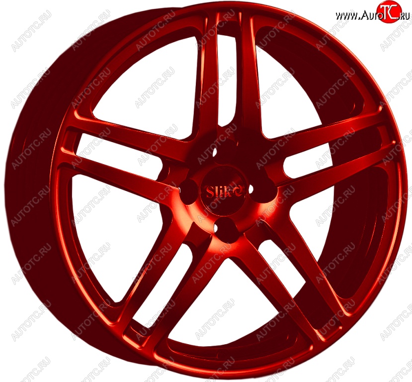 20 399 р. Кованый диск Slik Classic L-778 7.5x17   (Candy красный (Candy RED))  с доставкой в г. Воронеж