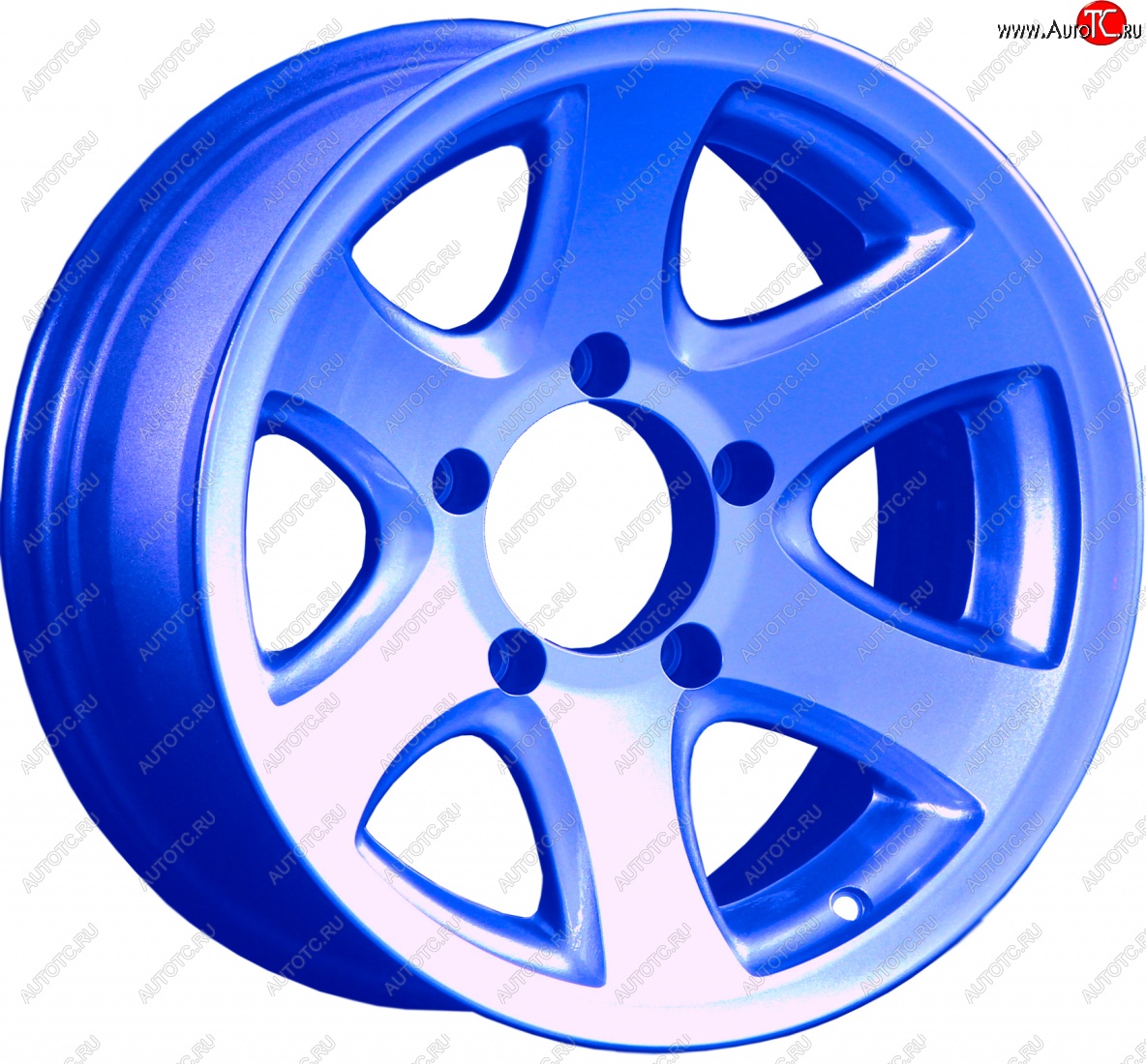 18 999 р. Кованый диск Slik Classic L-79 8.0x16   (Синий (BLUE))  с доставкой в г. Воронеж
