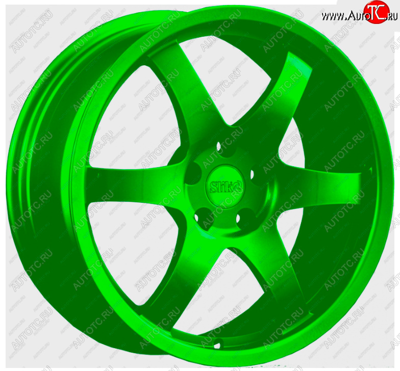 34 899 р. Кованый диск Slik Classic L-807 8.0x18   (Candy изумрудно-зеленый (Candy Green))  с доставкой в г. Воронеж