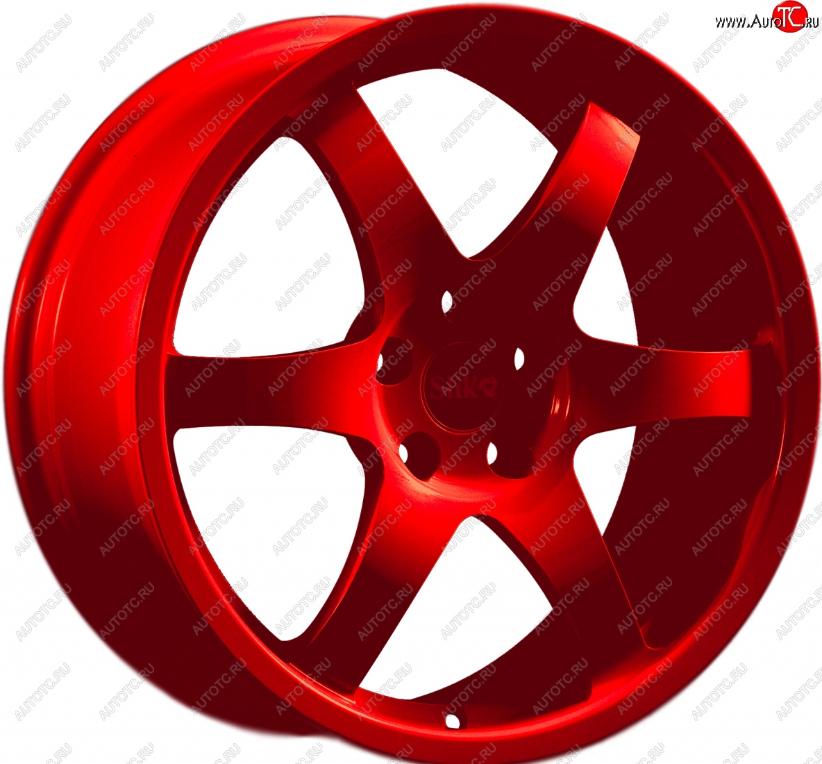 34 899 р. Кованый диск Slik Classic L-807 8.0x18   (Красный (RED))  с доставкой в г. Воронеж