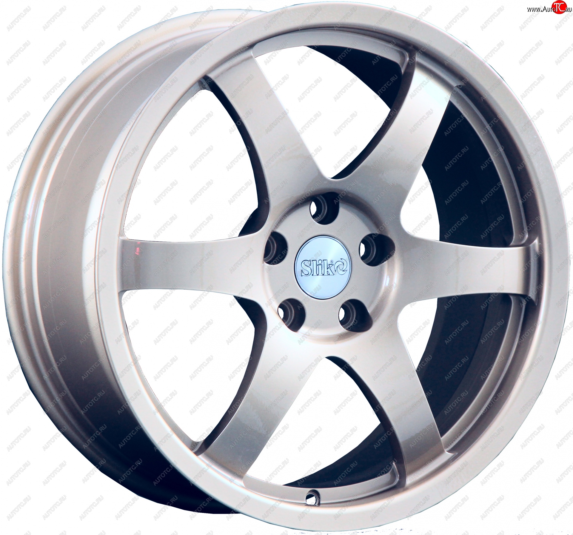 32 599 р. Кованый диск Slik Classic L-807 8.0x18   (Ярко блестящее серебро (HPB))  с доставкой в г. Воронеж